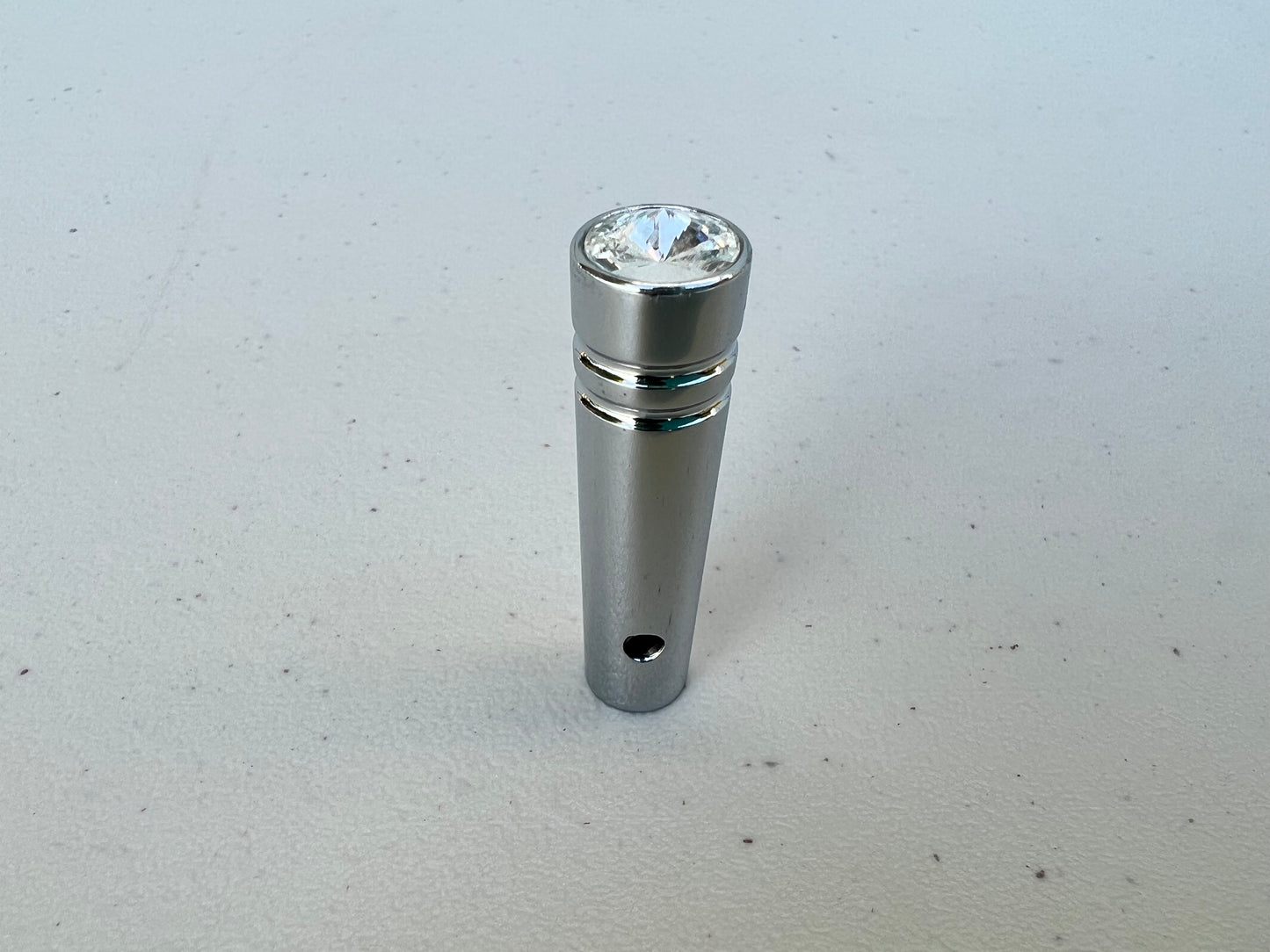 CHROME TOGGLE SWITCH EXTENSION SHORT 1PC (CLEAR)