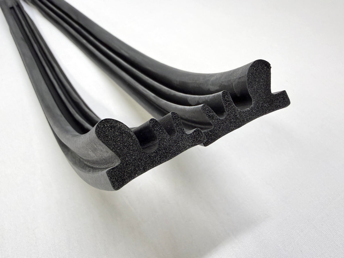 1961-1962 CHEVROLET CHEVY IMPALA 2 DOOR CONVERTIBLE PILLAR POST WEATHERSTRIPS RUBBERS SEALS 1PAIR / OLDSMOBILE 88 98
