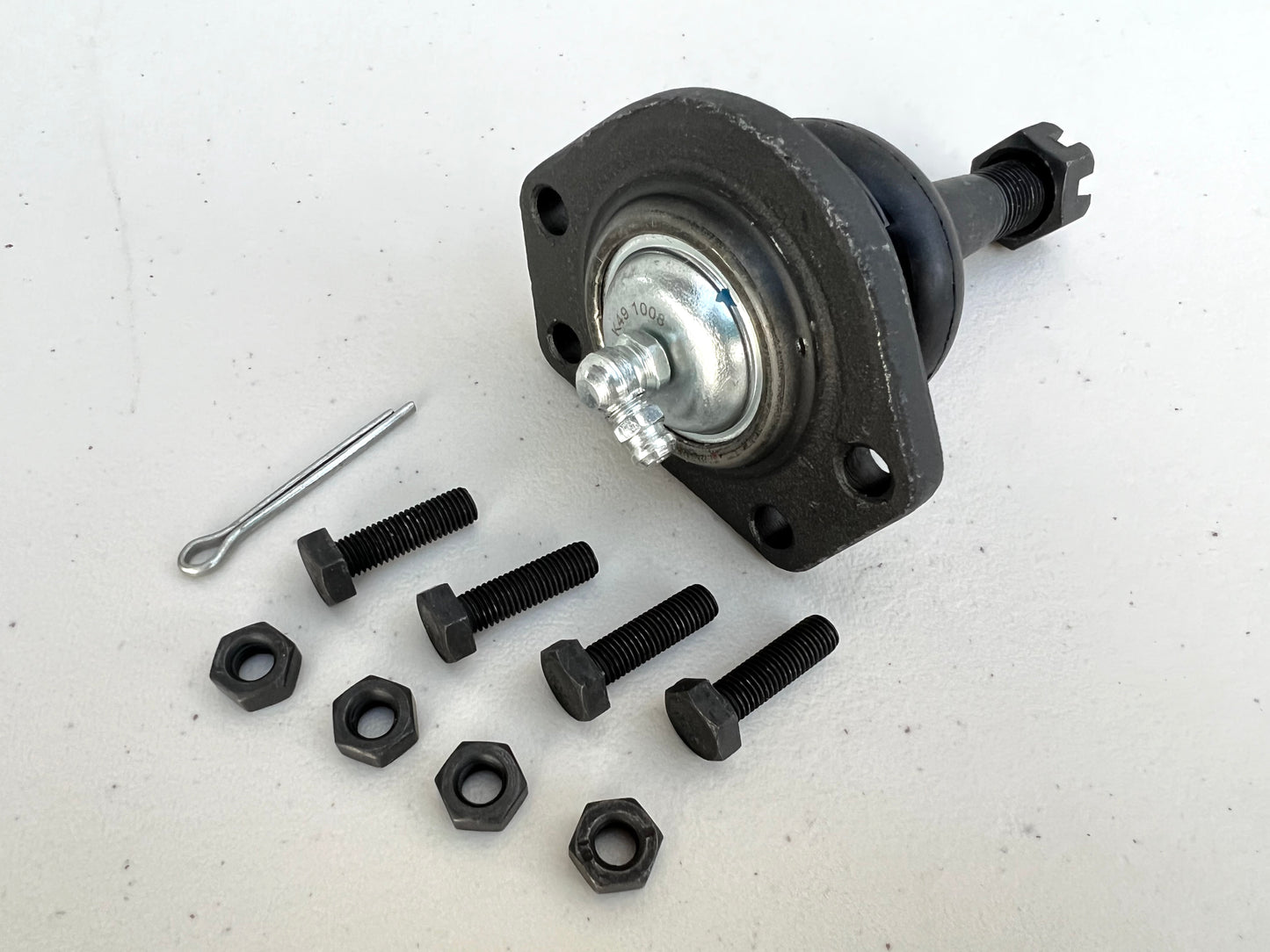 PREMIUM HEAVY DUTY UPPER BALL JOINT 4HOLE (CHEVY IMPALA , CADI , GBODY) 1piece / RAW FINISH