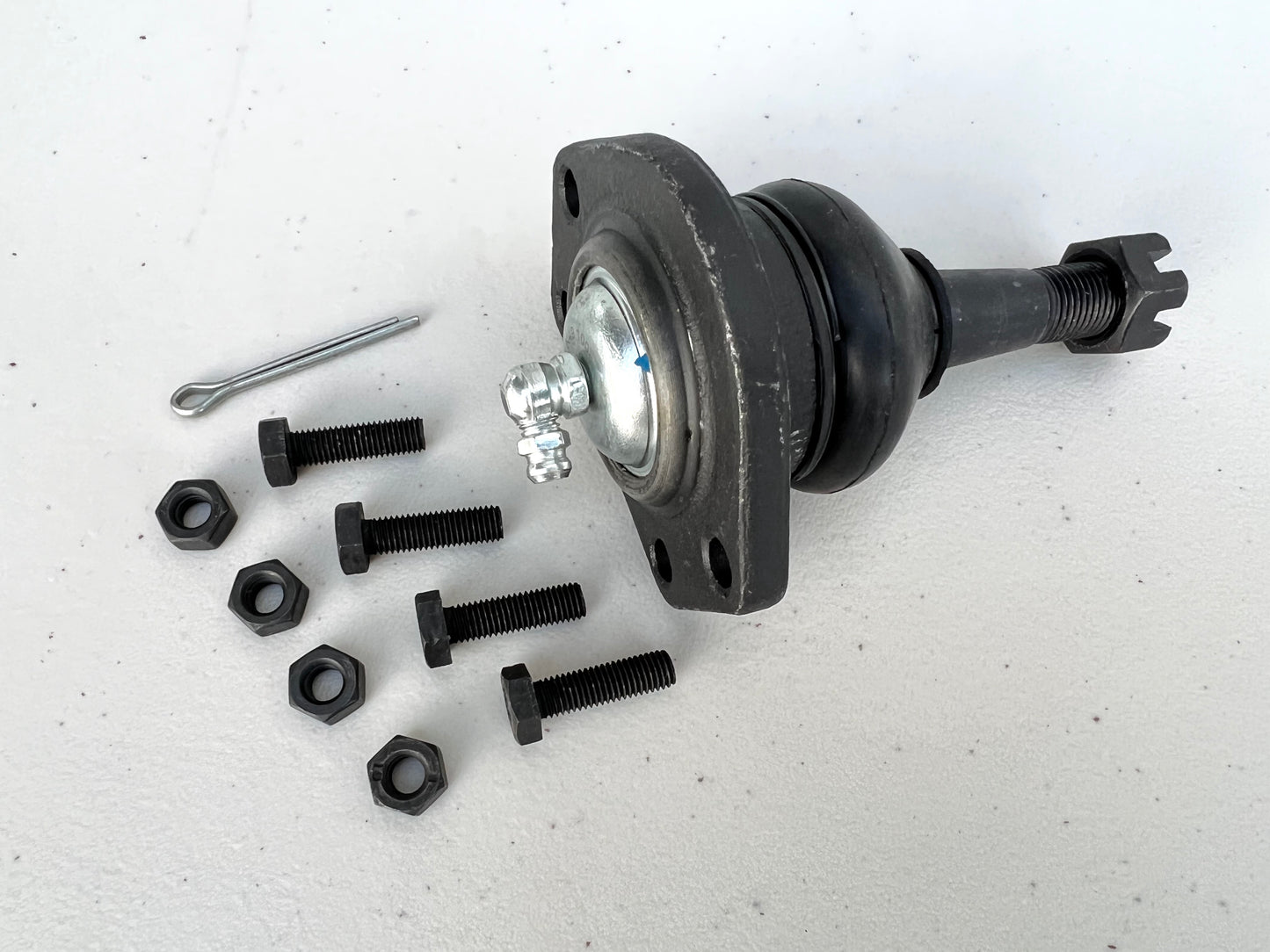 PREMIUM HEAVY DUTY UPPER BALL JOINT 4HOLE (CHEVY IMPALA , CADI , GBODY) 1piece / RAW FINISH