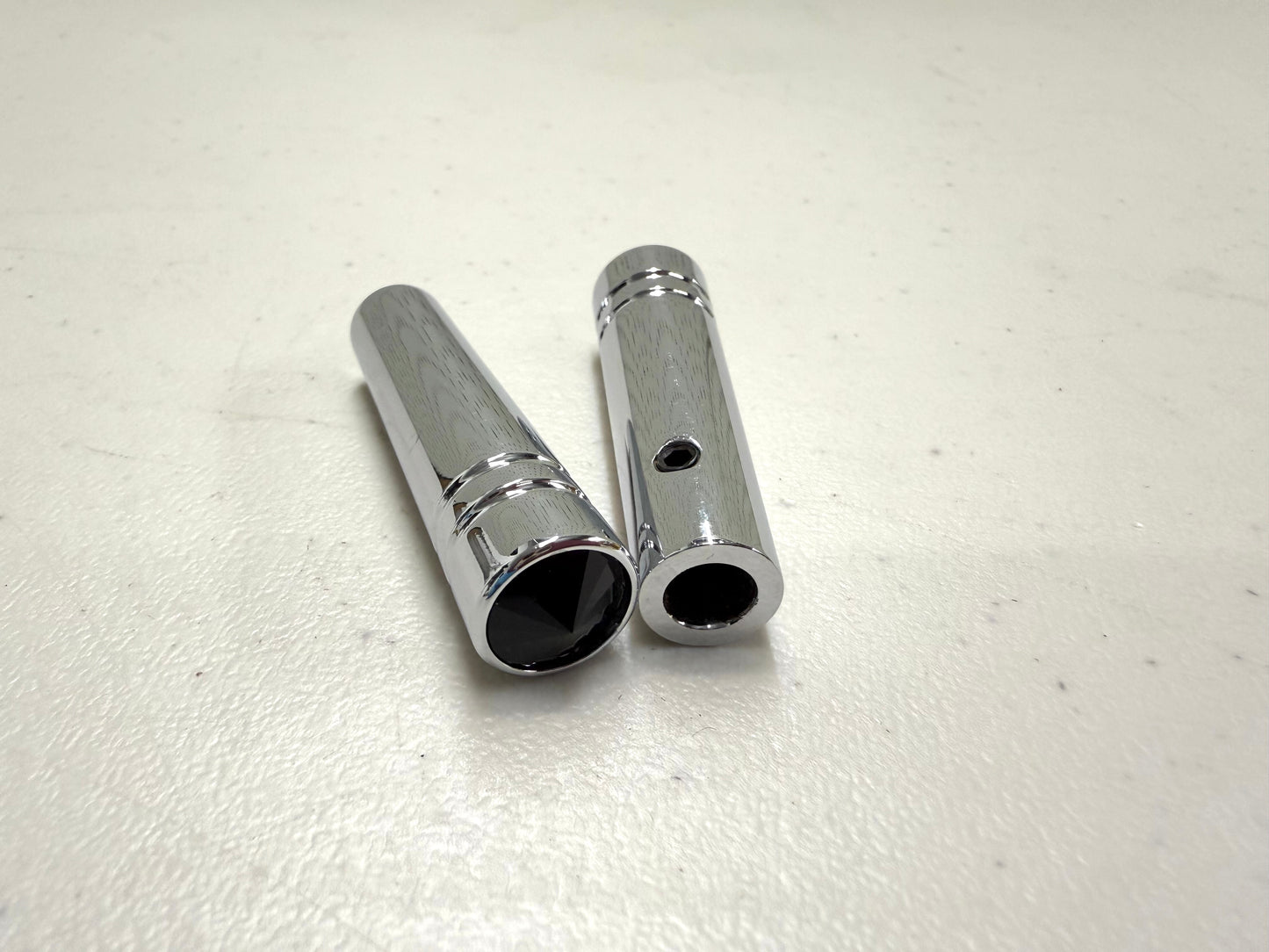 CHROME TOGGLE SWITCH EXTENSION SHORT 1PAIR (BLACK) / LOWRIDER HYDRAULICS