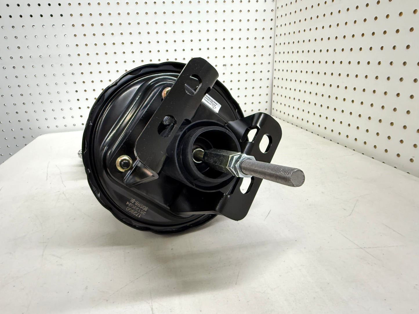 1958-1964 CHEVY FULL-SIZE / IMPALA 8" POWER BRAKE DUAL BOOSTER MASTER CONVERSION KIT (FOR DISC & DISC BRAKE) / CHROME & BLACK COMBO