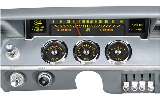 Dakota Digital 1961-1962 Chevy Impala Retrotech Dash Gauge System RTX-61C-IMP-X