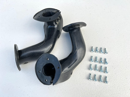 1963-1964 GM Chevy Impala Bel Air B Body Convertible and Hardtop Power Window Conduits (PAIR)