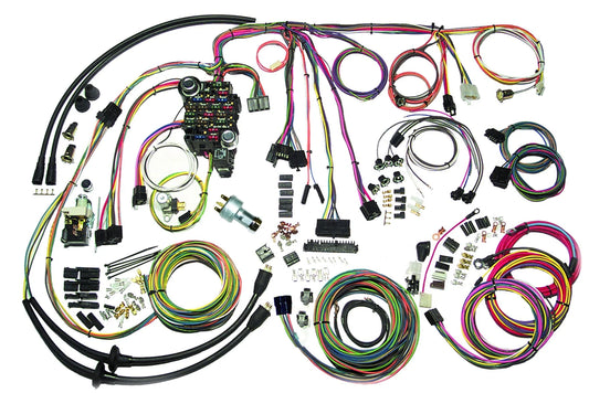 [FREE SHIPPING] American Autowire Classic Update Series Wiring Harness Kit for 1957 Chevy Bel Air , Passenger Car 500434