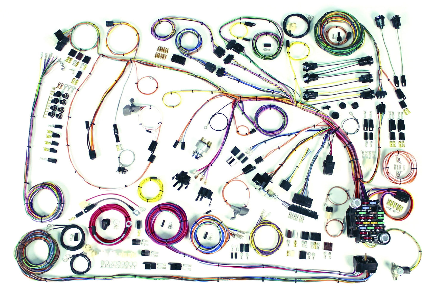 [FREE SHIPPING] American Autowire Classic Update Series Wiring Harness Kit for 1966-1968 Chevy Impala