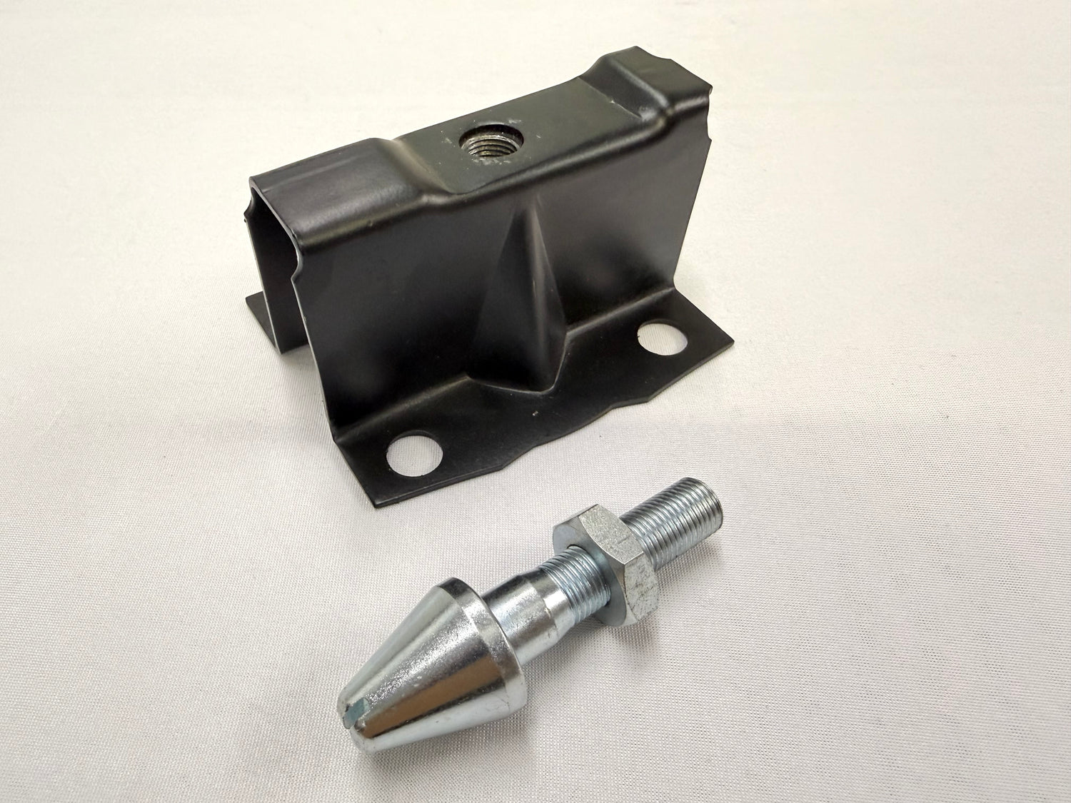 1964 CHEVROLET CHEVY IMPALA BEL AIR BISCAYNE CHEVELLE MALIBU EL CAMINO HOOD LATCH STRIKER CATCH ASSEMBLY with PILOT BOLT [NEW]
