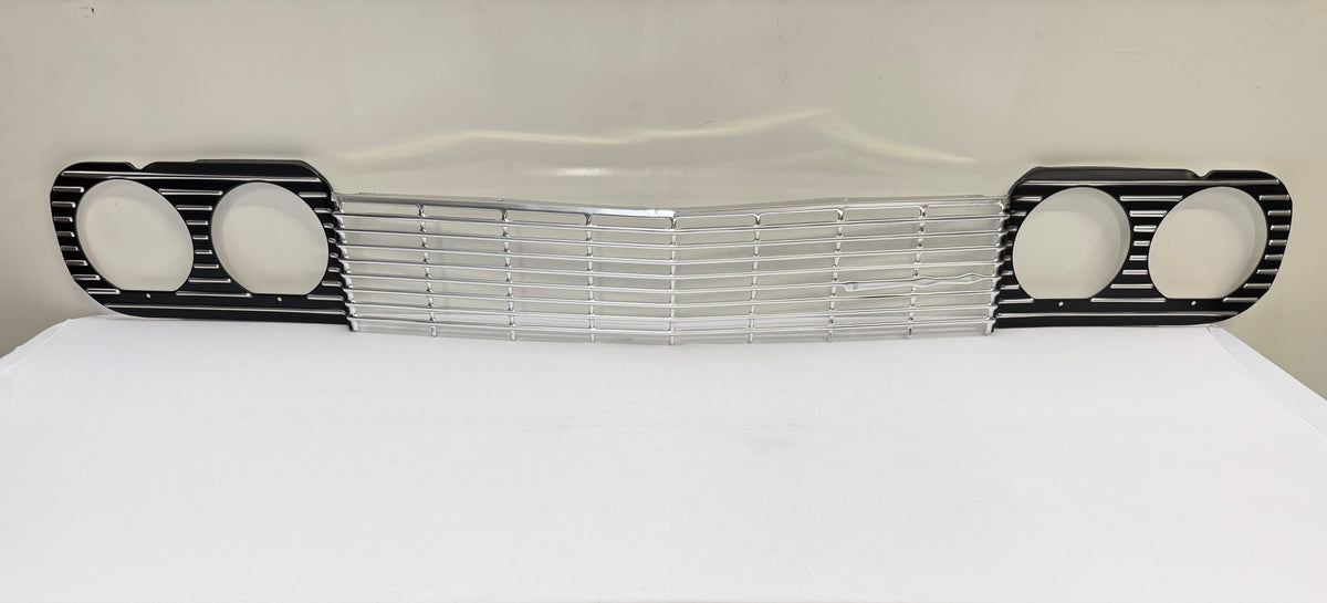 1964 CHEVY IMPALA BEL AIR BISCAYNE / FULL SIZE FRONT GRILL (GRILLE) 1PC / GM LICENSED [NEW]