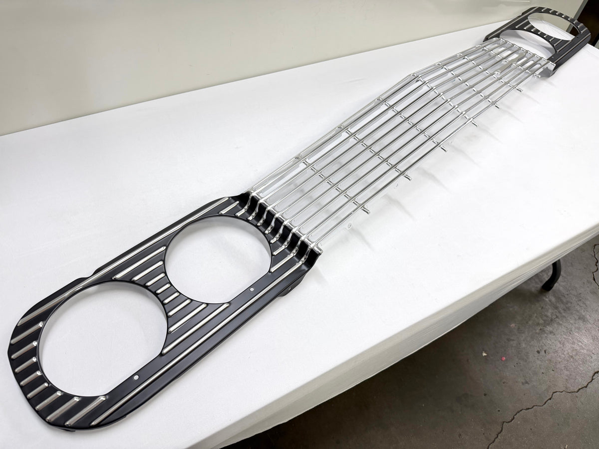 1964 CHEVY IMPALA BEL AIR BISCAYNE / FULL SIZE FRONT GRILL (GRILLE) 1PC / GM LICENSED [NEW]