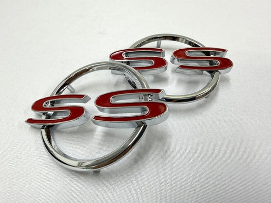 1964 CHEVROLET CHEVY IMPALA SS SUPER SPORT REAR QUARTER PANEL BODY EMBLEMS 1PAIR [NEW]