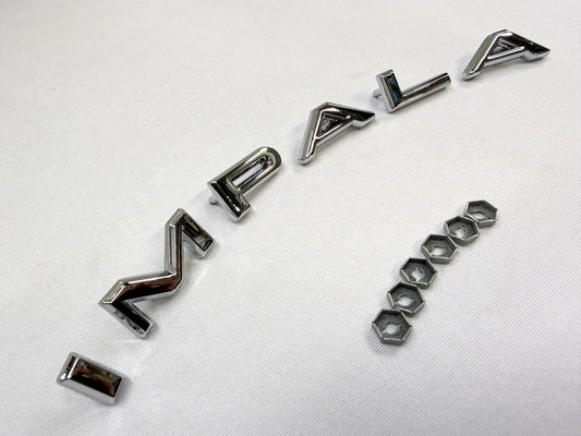 1964 CHEVROLET CHEVY IMPALA / FULL SIZE "IMPALA" REAR QUARTER PANEL LETTER EMBLEM LH or RH ONE SIDE [NEW]