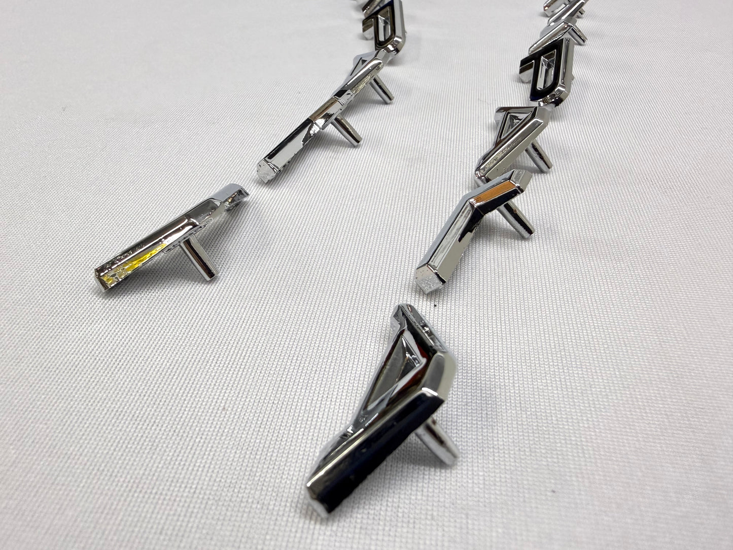 1964 CHEVROLET CHEVY IMPALA / FULL SIZE "IMPALA" REAR QUARTER PANEL LETTER EMBLEM COMPLETE SET LH and RH [NEW]