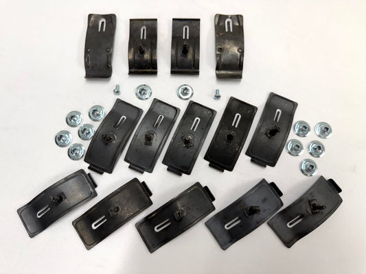 1964 CHEVROLET CHEVY IMPALA STANDARD TRUNK REAR COVE PANEL CLIP SET / REAR DECK MOLDING CLIP SET [NEW]