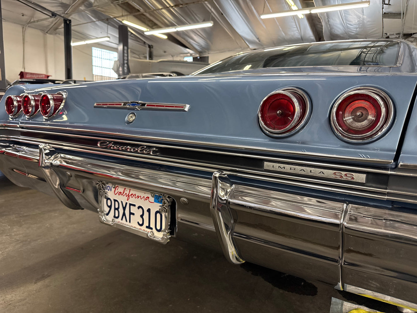 1965 CHEVY CHEVROLET IMPALA BEL AIR REAR TRUNK LIP MOLDING [NEW]