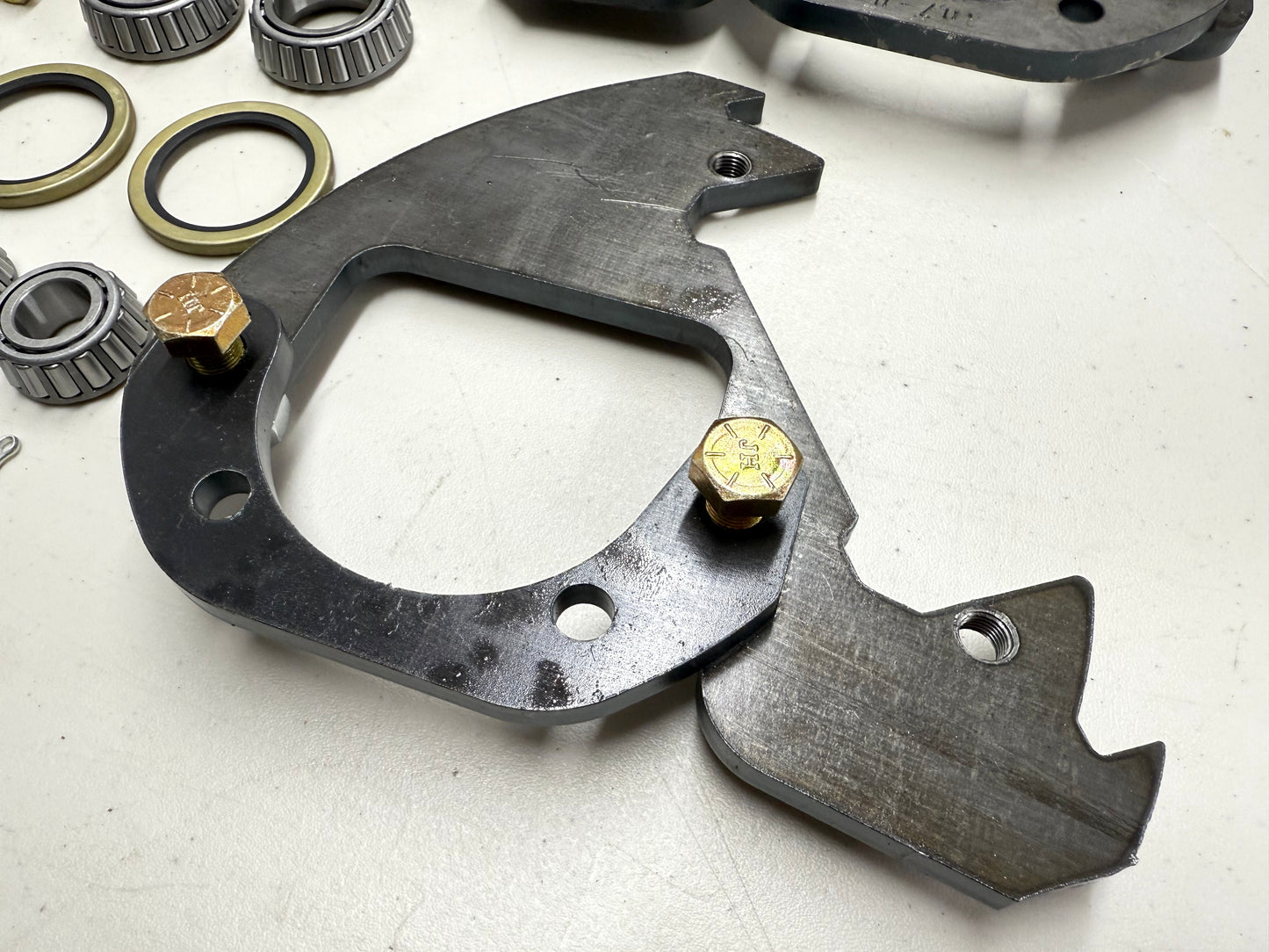 1955-57 CHEVY BEL AIR POWER BRAKE ZERO OFFSET BOLT-ON FRONT DISC BRAKE CONVERSION KIT [NEW]