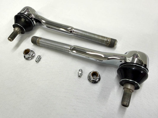 1965-68 GM FULL SIZE CHEVY IMPALA BELAIR BISCAYNE / 1966-1968 CAPRICE / 1965-1970 C10 TRUCK INNER TIE ROD ENDS 1PAIR [NEW] / TRIPLE CHROME PLATED