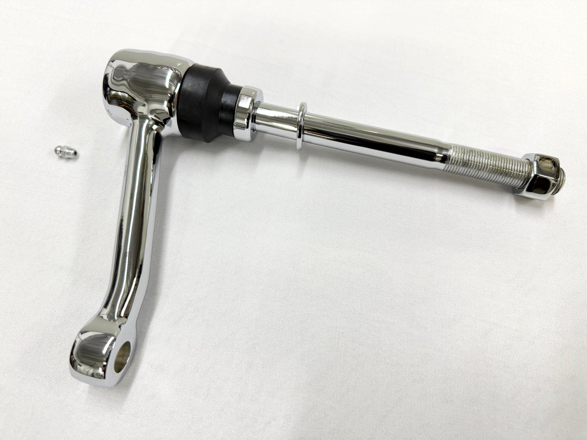1965-66 GM FULL SIZE CHEVY IMPALA BELAIR BISCAYNE / 1966 CAPRICE IDLER ARM 1PC [NEW] / TRIPLE CHROME PLATED