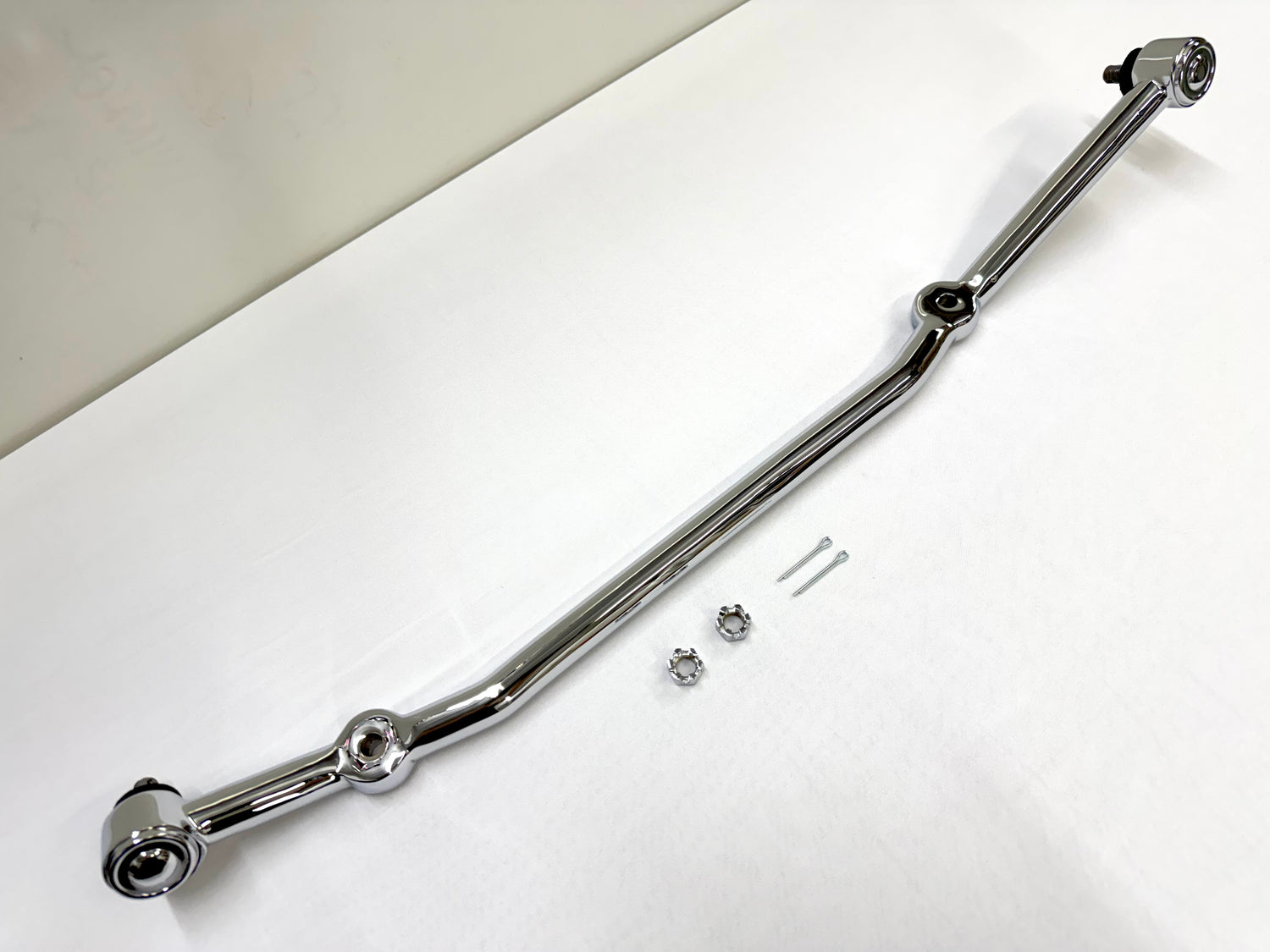 1965-66 GM CHEVY CHEVROLET IMPALA BEL AIR BISCAYNE / 1966 CAPRICE CENTER LINK DRUGLINK / TRIPLE CHROME PLATED