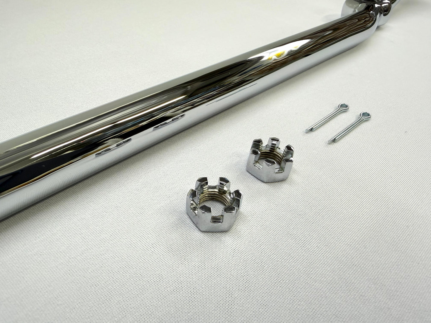 1965-66 GM CHEVY CHEVROLET IMPALA BEL AIR BISCAYNE / 1966 CAPRICE CENTER LINK DRUGLINK / TRIPLE CHROME PLATED