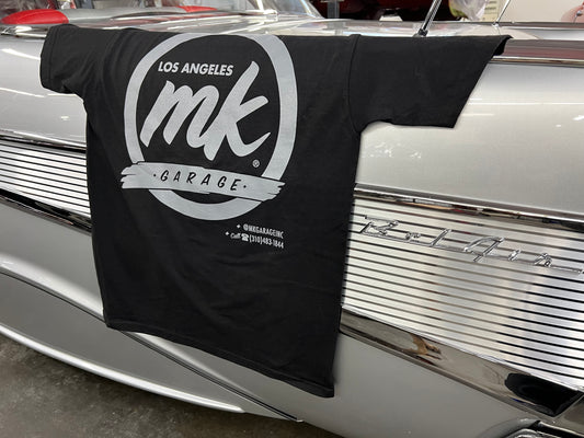 MKG CLASSIC LOGO Short Sleeve Tshirt T shirt [BLACK/S-4XL] - Designed by OG.Slick (MK GARAGE x OG SLICK)