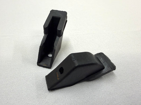 1963-1964 CHEVROLET CHEVY IMPALA 2 DOOR CONVERTIBLE DOOR VENT WINDOW DIVISION BAR STOPS BUMPERS WEATHERSTRIPS RUBBERS 1PAIR [NEW]