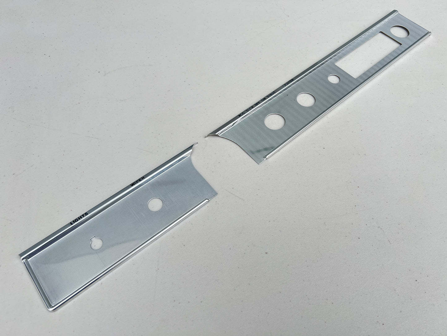 1964 CHEVROLET IMPALA BEL AIR BISCAYNE , FULL-SIZE PASSENGER CAR DASH TRIM MOLDING FASCIA (FACIA) PLATE SET [NEW]