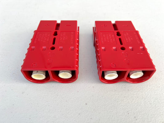 CUSTOM HEAVY DUTY BATTERY QUICK DISCONNECT (GROUND) 2/0 GA RED 1PAIR / LOWRIDER HYDRAULIC PARTS