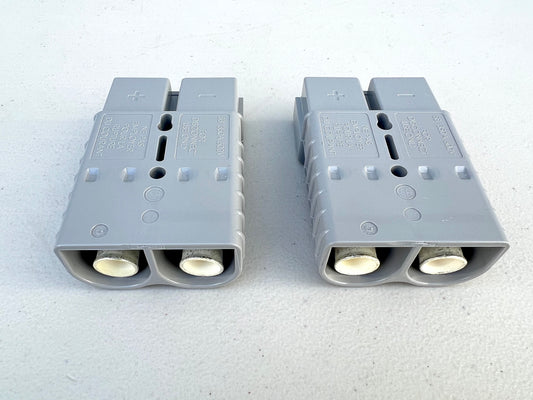 CUSTOM HEAVY DUTY BATTERY QUICK DISCONNECT (GROUND) 2/0 GA GREY 1PAIR / LOWRIDER HYDRAULIC PARTS