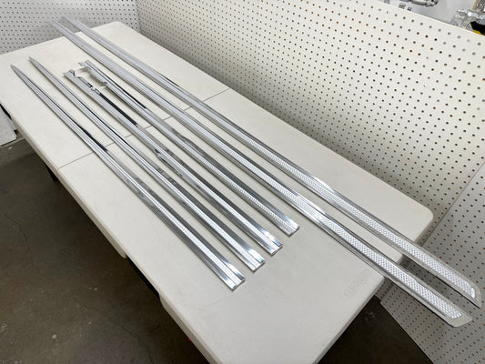 1962 CHEVY IMPALA / FULL SIZE 2 DOOR SS Super Sport BODY SIDE MOLDING SET 6PC [NEW][POLISHED]