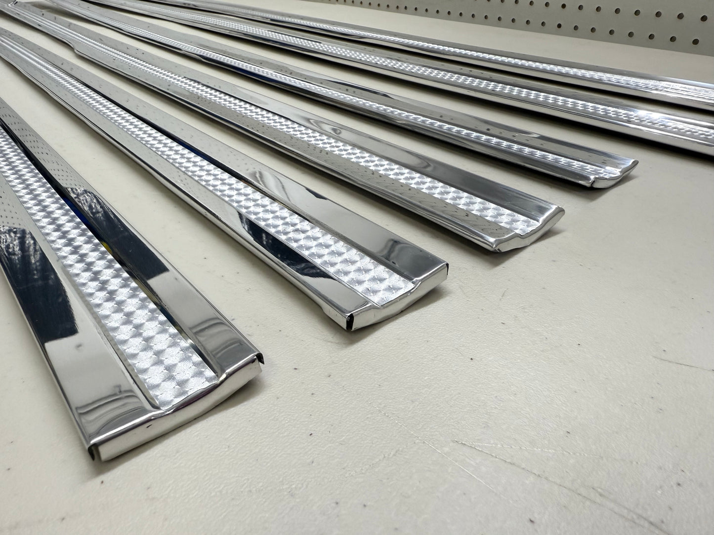 1962 CHEVY IMPALA / FULL SIZE 2 DOOR SS Super Sport BODY SIDE MOLDING SET 6PC [NEW][POLISHED]