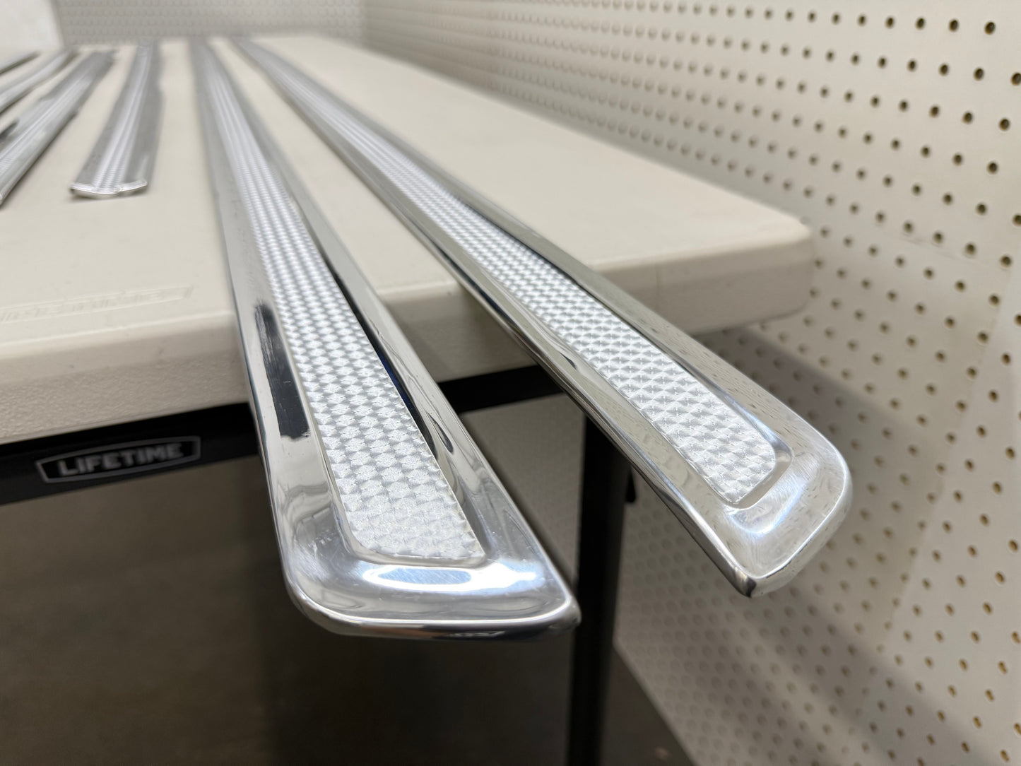 1962 CHEVY IMPALA / FULL SIZE 2 DOOR SS Super Sport BODY SIDE MOLDING SET 6PC [NEW][POLISHED]