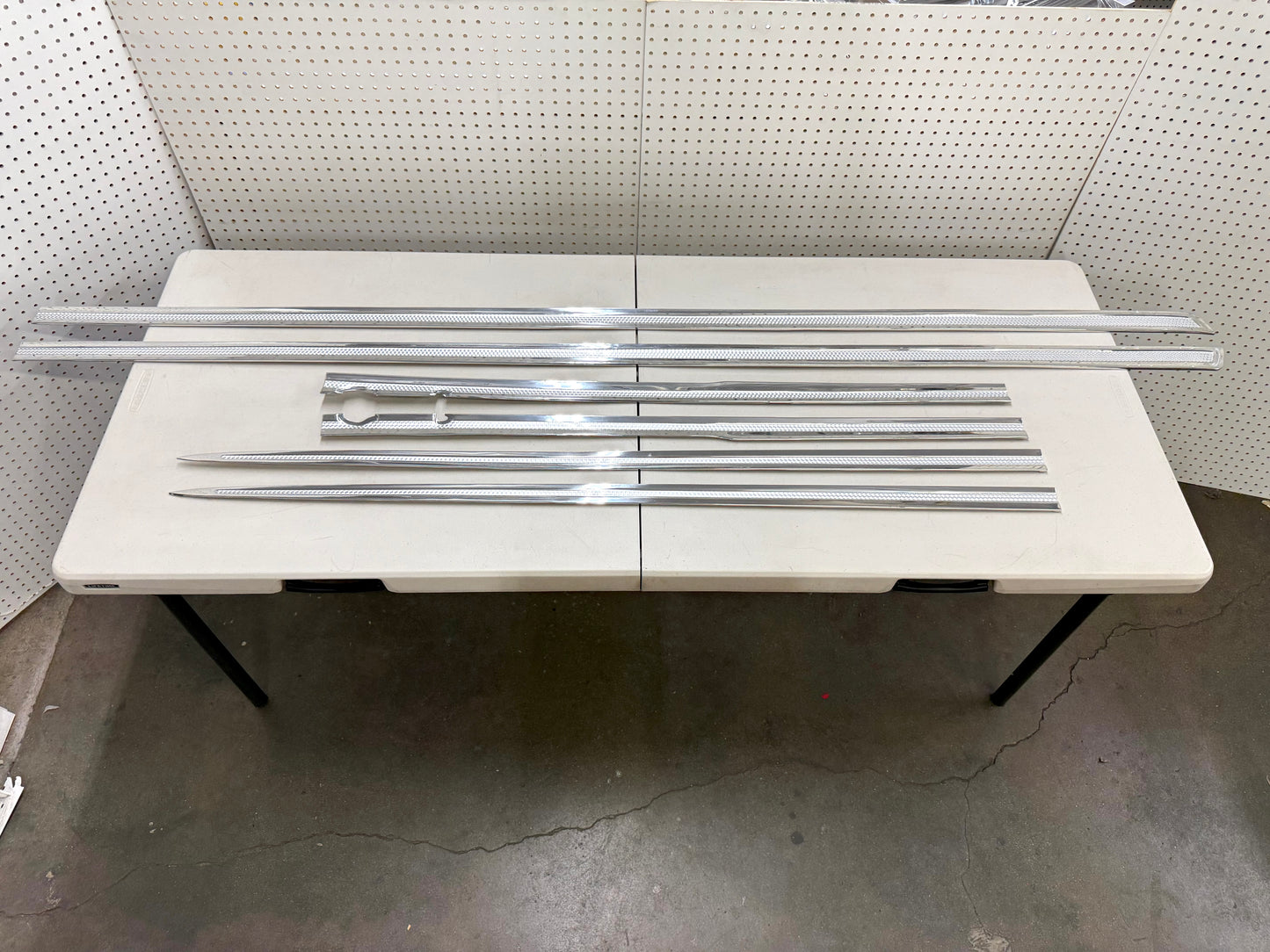 1962 CHEVY IMPALA / FULL SIZE 2 DOOR SS Super Sport BODY SIDE MOLDING SET 6PC [NEW][POLISHED]