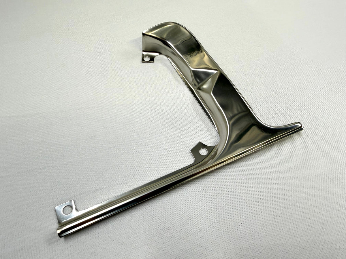 1961 CHEVROLET CHEVY IMPALA BEL AIR BISCAYNE GAS DOOR GUARD 1PC / STAINLESS STEEL [NEW]