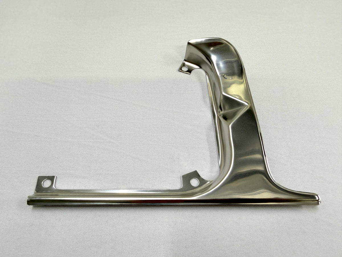 1961 CHEVROLET CHEVY IMPALA BEL AIR BISCAYNE GAS DOOR GUARD 1PC / STAINLESS STEEL [NEW]