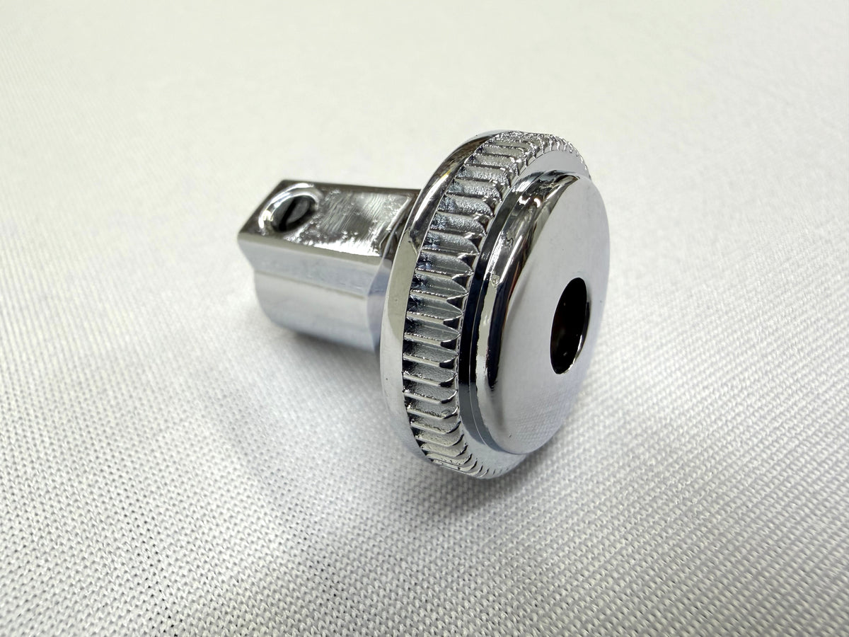 1964 CHEVROLET CHEVY IMPALA BEL AIR BISCAYNE CHEVELLE DASH WINDSHIELD WIPER SWITCH KNOB FOR 2 SPEED WIPERS W/ WASHER [NEW] / IMPORT CHROME