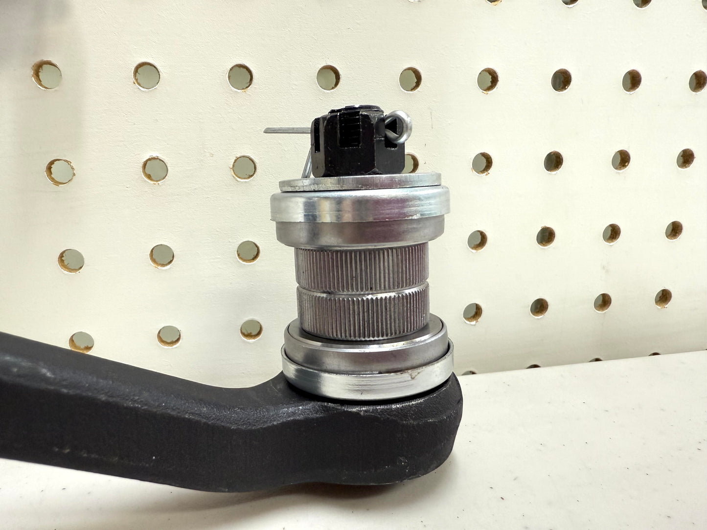 1955-57 GM CHEVY BEL AIR PREMIUM HD IDLER ARM WITH UPGRADED BEARING CONVERSION / RAW FINISH