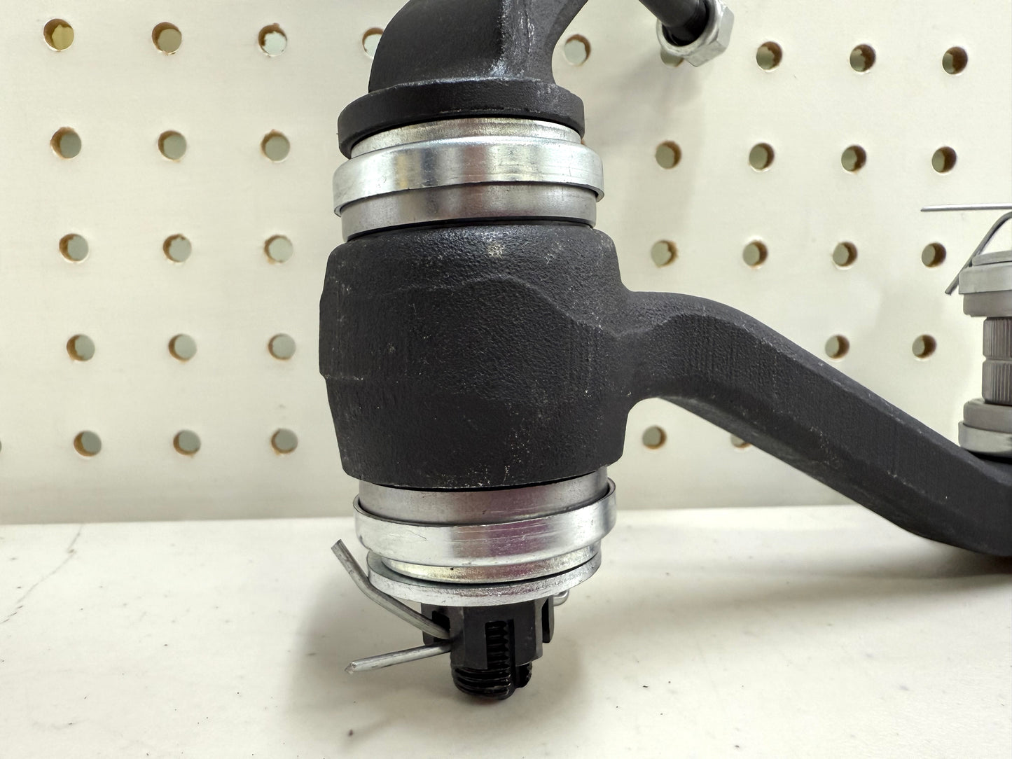1955-57 GM CHEVY BEL AIR PREMIUM HD IDLER ARM WITH UPGRADED BEARING CONVERSION / RAW FINISH
