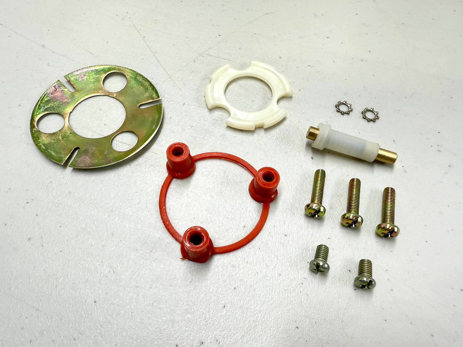 1955-1957 TRI5 CHEVY BEL AIR / 1958-1960 , 1962-1966 CHEVROLET CHEVY IMPALA BEL AIR BISCAYNE STEERING WHEEL HORN CONTACT KIT [NEW]