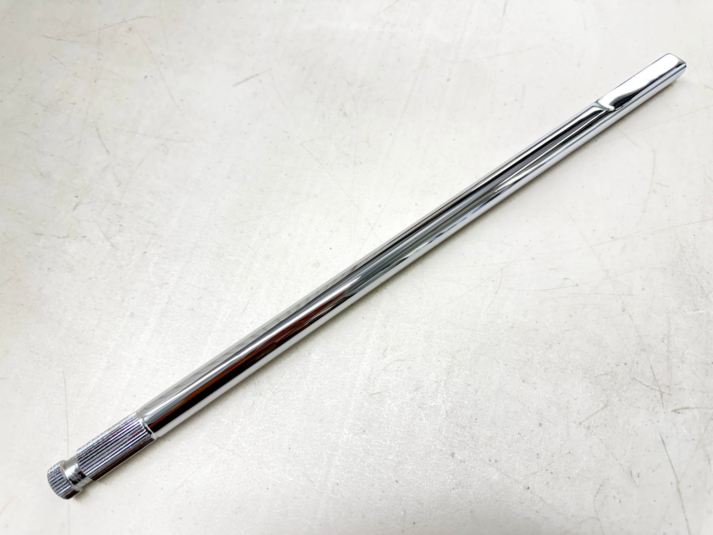 1958-64 CHEVY IMPALA POWER STEERING COLUMN SHAFT *SHAFT ONLY / CHROME FINISH