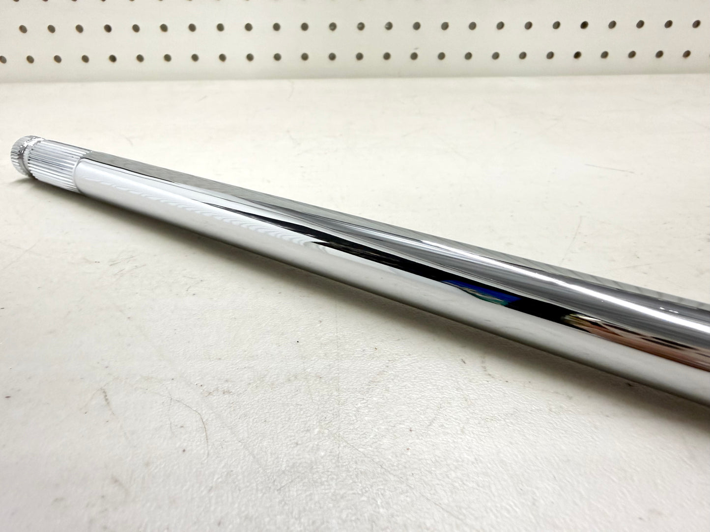 1958-64 CHEVY IMPALA POWER STEERING COLUMN SHAFT *SHAFT ONLY / CHROME FINISH