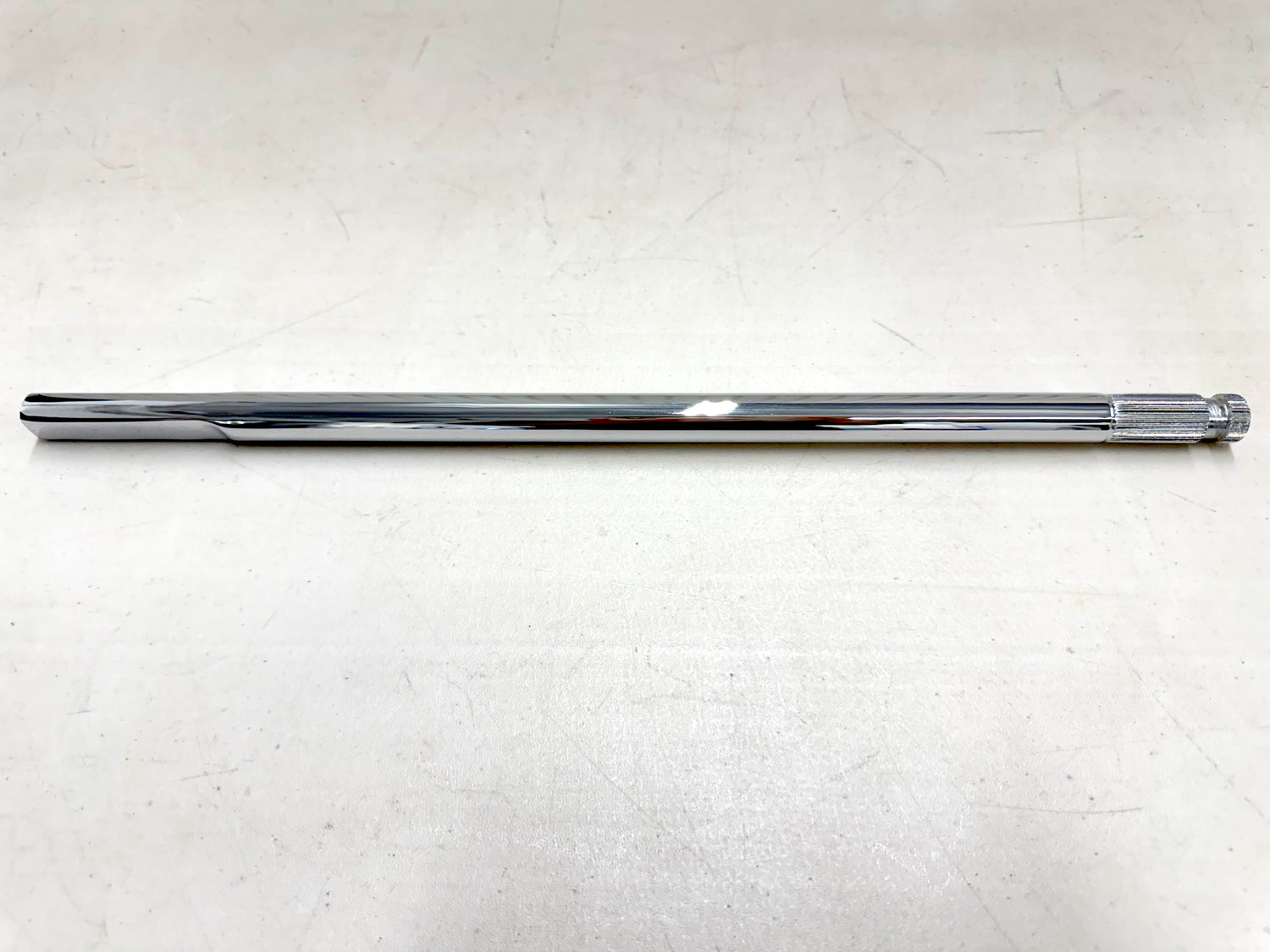 1958-64 CHEVY IMPALA POWER STEERING COLUMN SHAFT *SHAFT ONLY / CHROME FINISH