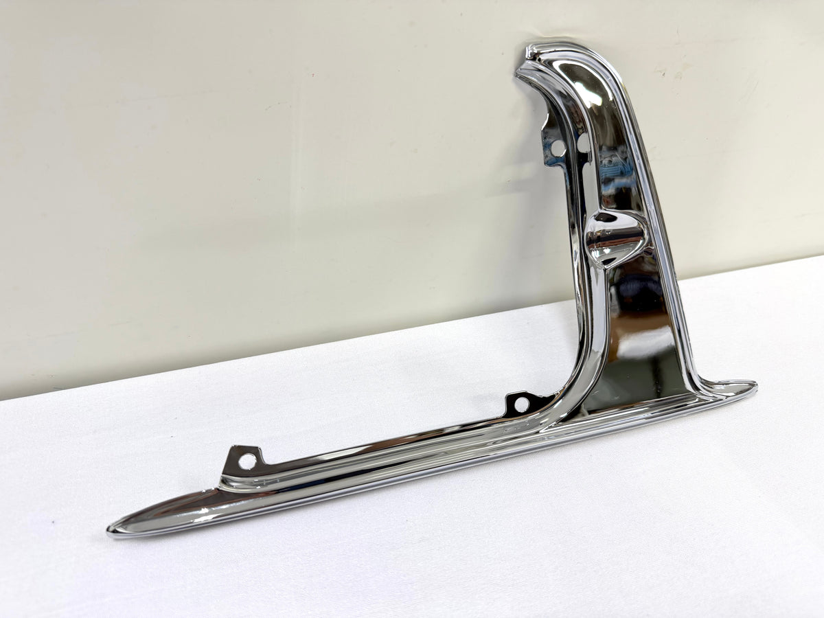 1961 CHEVROLET CHEVY IMPALA BEL AIR BISCAYNE GAS DOOR GUARD 1PC / STAINLESS STEEL [NEW][TRIPLE CHROME PLATED]
