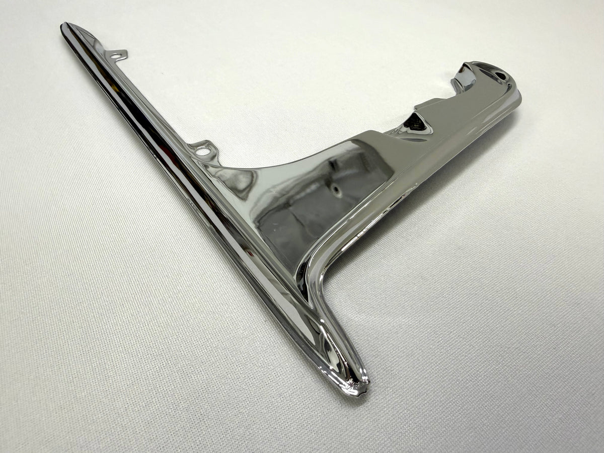 1961 CHEVROLET CHEVY IMPALA BEL AIR BISCAYNE GAS DOOR GUARD 1PC / STAINLESS STEEL [NEW][TRIPLE CHROME PLATED]