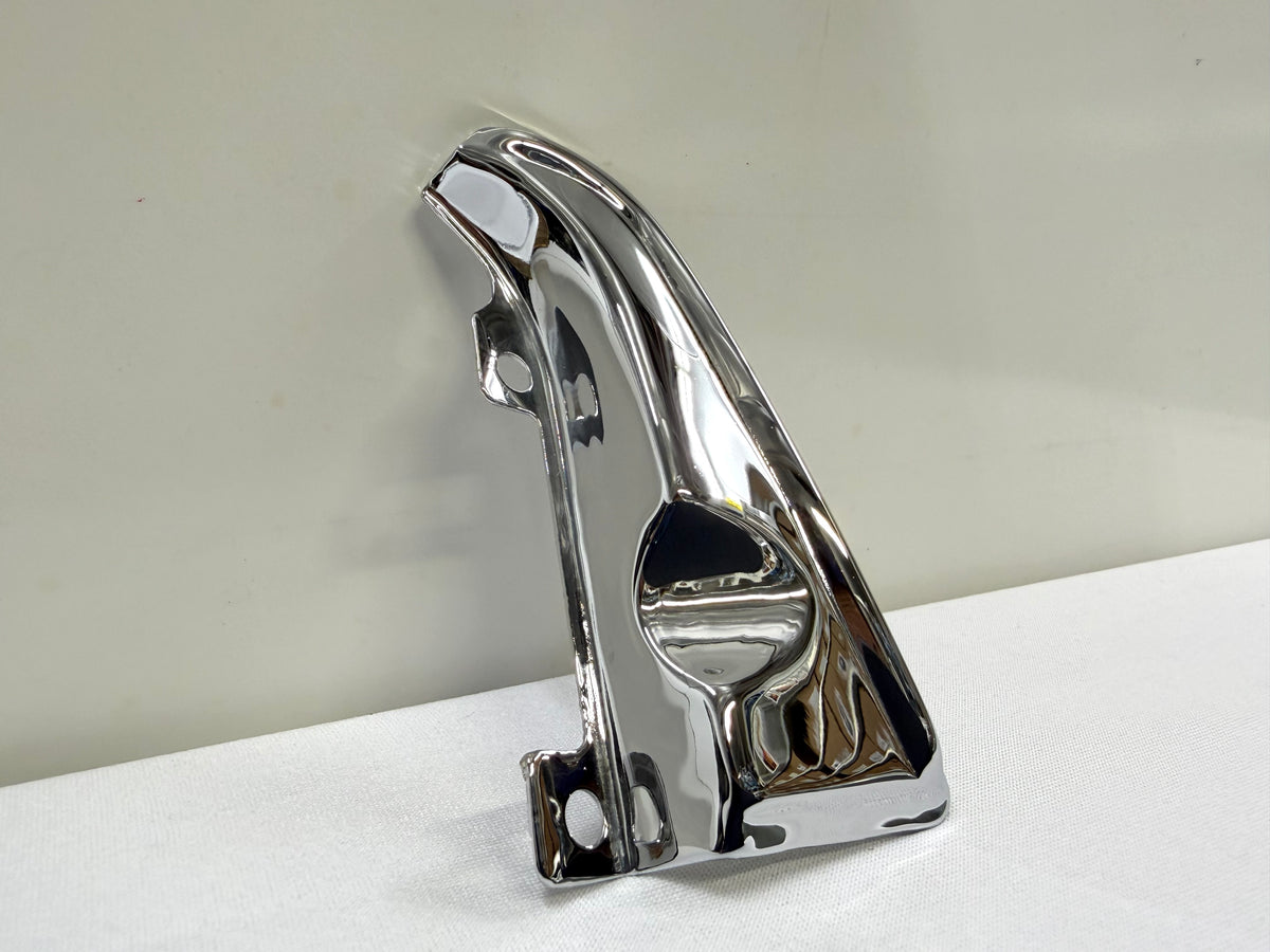 1964 CHEVROLET CHEVY IMPALA SUPER SPORT SS GAS DOOR GUARD 1PC / STAINLESS STEEL [NEW][TRIPLE CHROME PLATED]