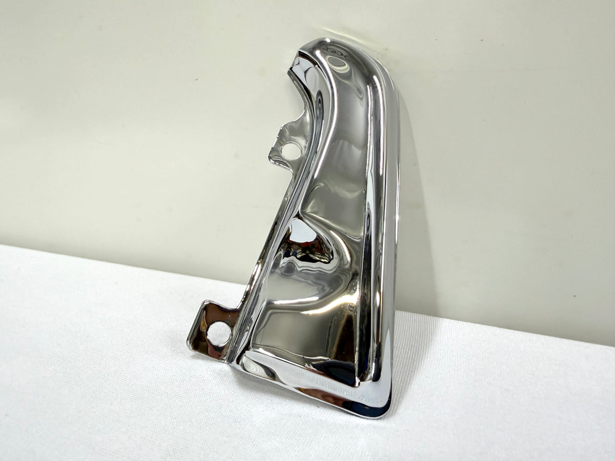 1964 CHEVROLET CHEVY IMPALA SUPER SPORT SS GAS DOOR GUARD 1PC / STAINLESS STEEL [NEW][TRIPLE CHROME PLATED]