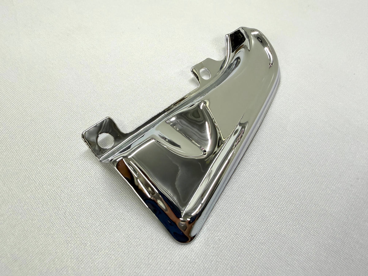 1964 CHEVROLET CHEVY IMPALA SUPER SPORT SS GAS DOOR GUARD 1PC / STAINLESS STEEL [NEW][TRIPLE CHROME PLATED]