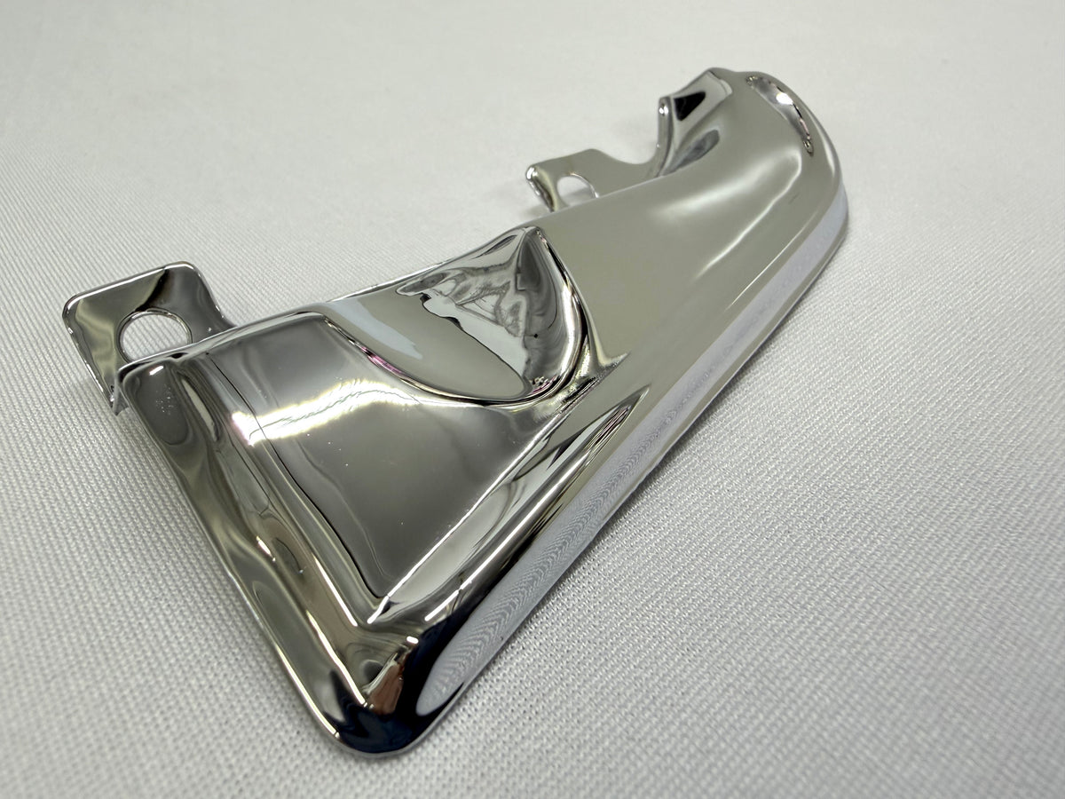 1964 CHEVROLET CHEVY IMPALA SUPER SPORT SS GAS DOOR GUARD 1PC / STAINLESS STEEL [NEW][TRIPLE CHROME PLATED]
