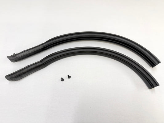1961-1962 CHEVROLET CHEVY IMPALA 2 DOOR CONVERTIBLE PILLAR POST WEATHERSTRIPS RUBBERS SEALS 1PAIR / OLDSMOBILE 88 98