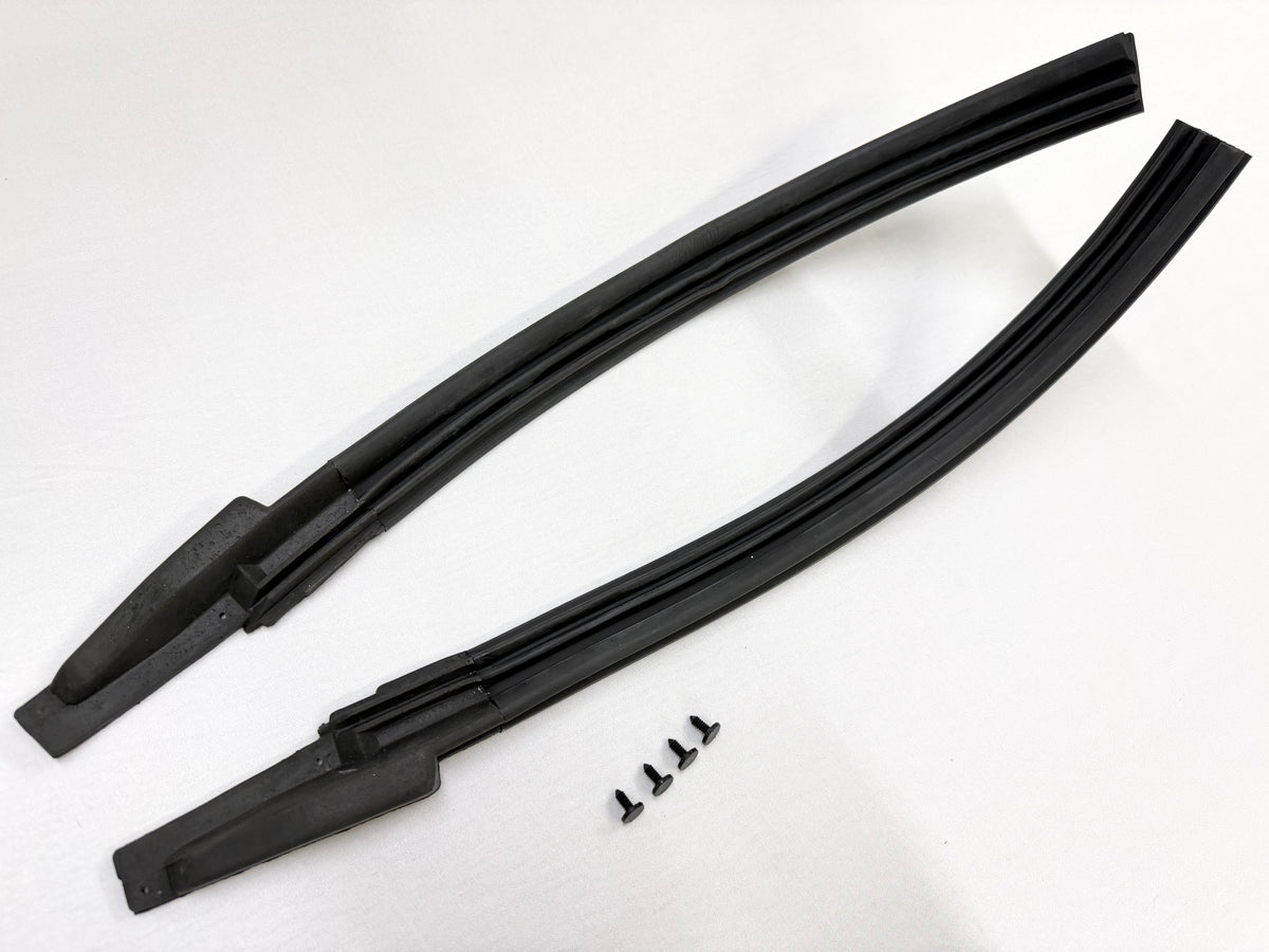 1963-1964 CHEVROLET CHEVY IMPALA 2 DOOR CONVERTIBLE PILLAR POST WEATHERSTRIPS RUBBERS SEALS 1PAIR / OLDSMOBILE 88 98