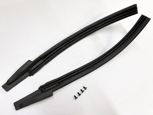 1963-1964 CHEVROLET CHEVY IMPALA 2 DOOR CONVERTIBLE PILLAR POST WEATHERSTRIPS RUBBERS SEALS 1PAIR / OLDSMOBILE 88 98